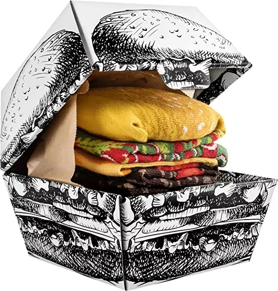 Hamburger Socken Box