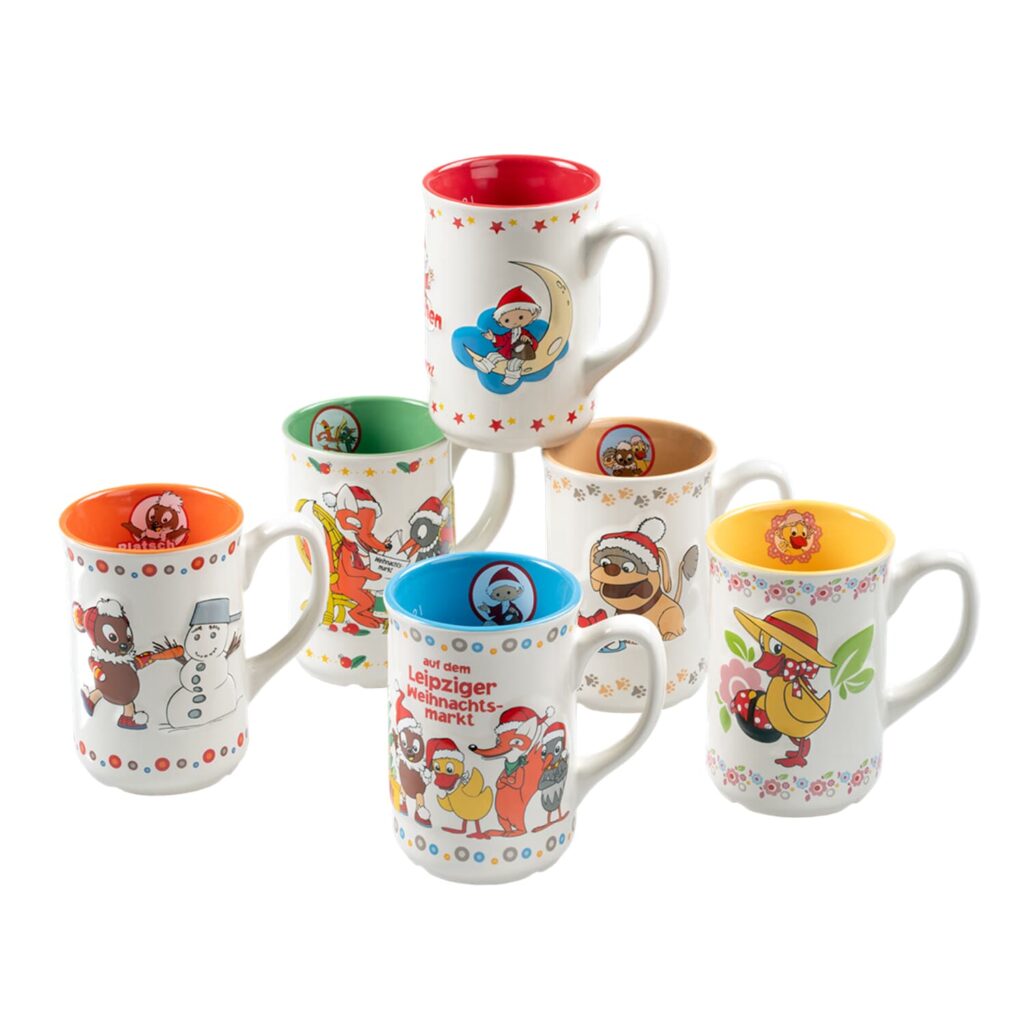 Tassen Set "Sandmännchen und seine Freunde"