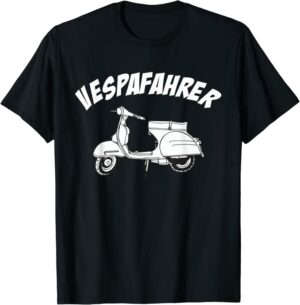 T-Shirt für Vespafahrer