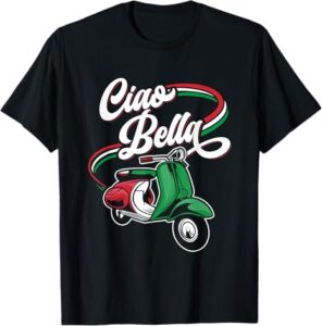 T-Shirt für Vespafahrer