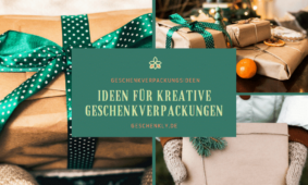 6 Ideen für kreative Geschenkverpackungen