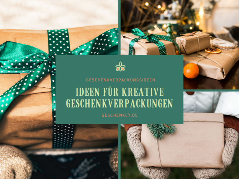 6 Ideen für kreative Geschenkverpackungen