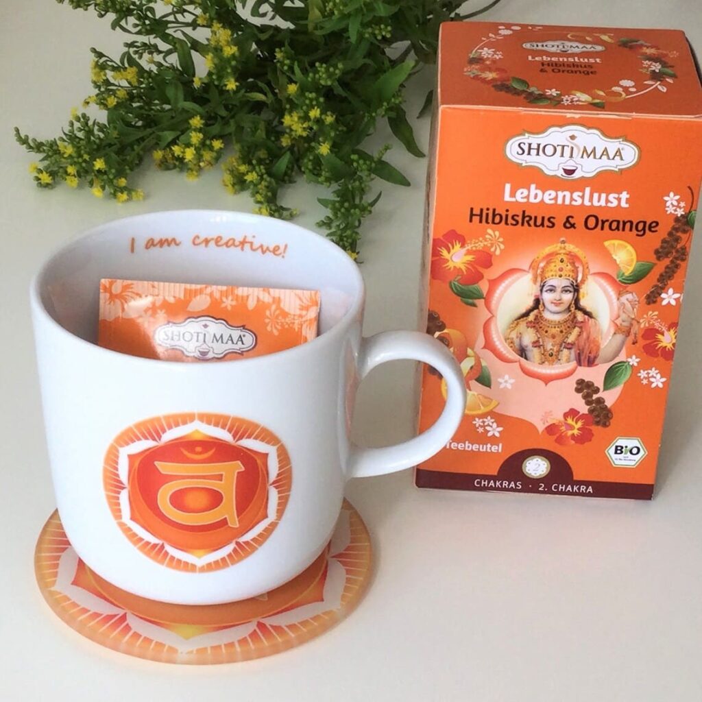 Chakra Tassenset „Lebensfreude“
