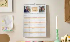 Personalisierter Familienkalender