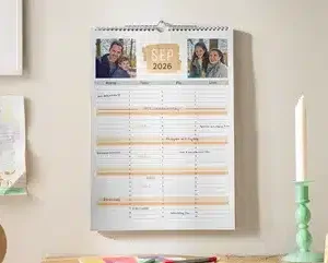 Personalisierter Familienkalender