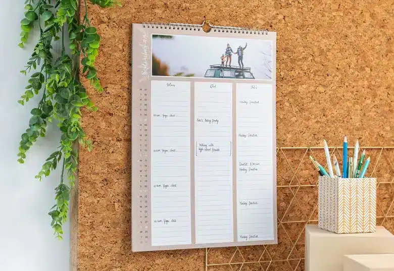 Personalisierter Familienkalender