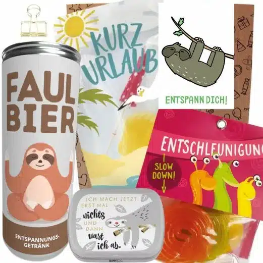 Faultier-Entspannung: Dein Wohlfühl-Set für die Auszeit