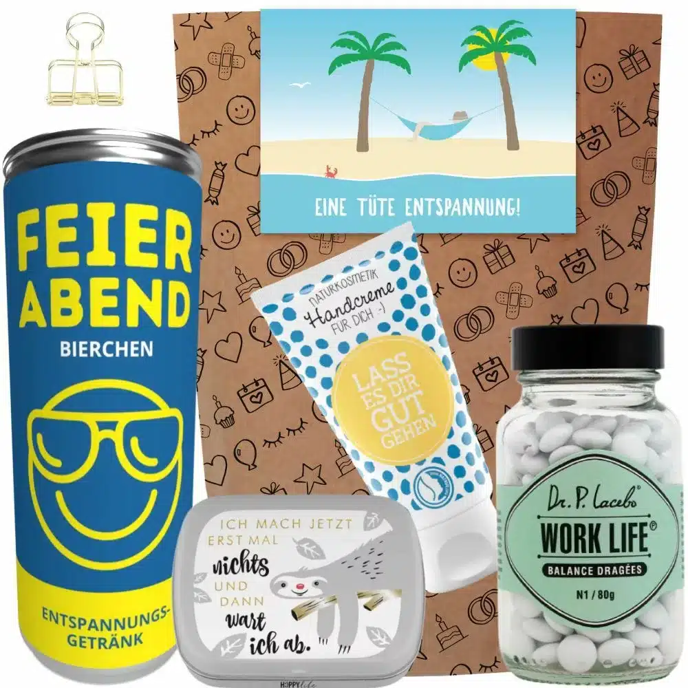 Entspann dich! Dein Wohlfühl-Geschenkset