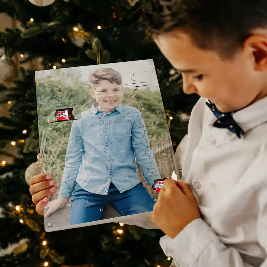 Dein Foto Adventskalender – Gefüllt mit Kinderschokolade