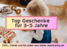 Geschenke für 3- bis 5-Jährige: Spielzeug, das fördert 