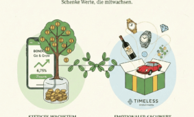 Finanzgeschenke 2.0: Wie du Werte statt Staubfänger verschenkst