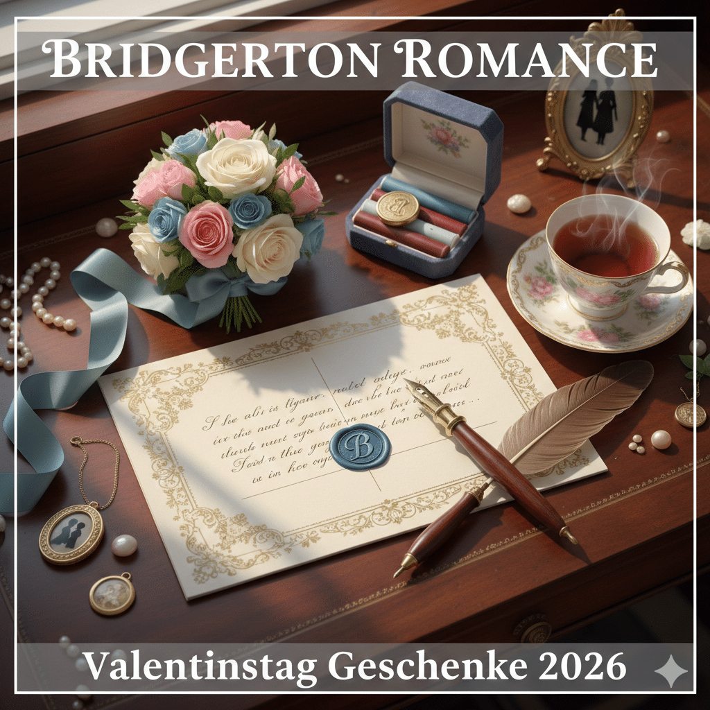 Bridgerton-Style: Romantische Geschenke wie aus dem 19. Jahrhundert