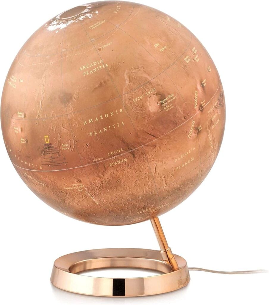 National Geographic: Der Mars als Leuchtobjekt