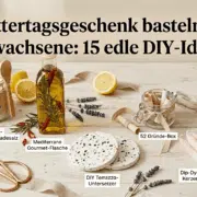 Muttertagsgeschenk basteln für Erwachsene: 15 edle DIY-Ideen