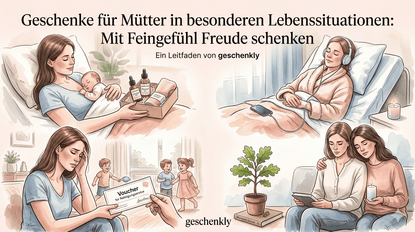 Geschenke für Mütter in besonderen Lebenssituationen